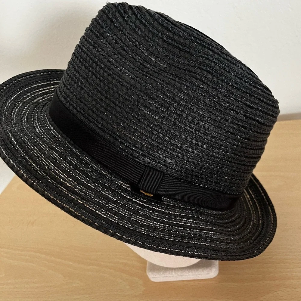 MCM Legere Black Hat Rare Fedora Bucket Japan Exclusive late 1990’s NWOT